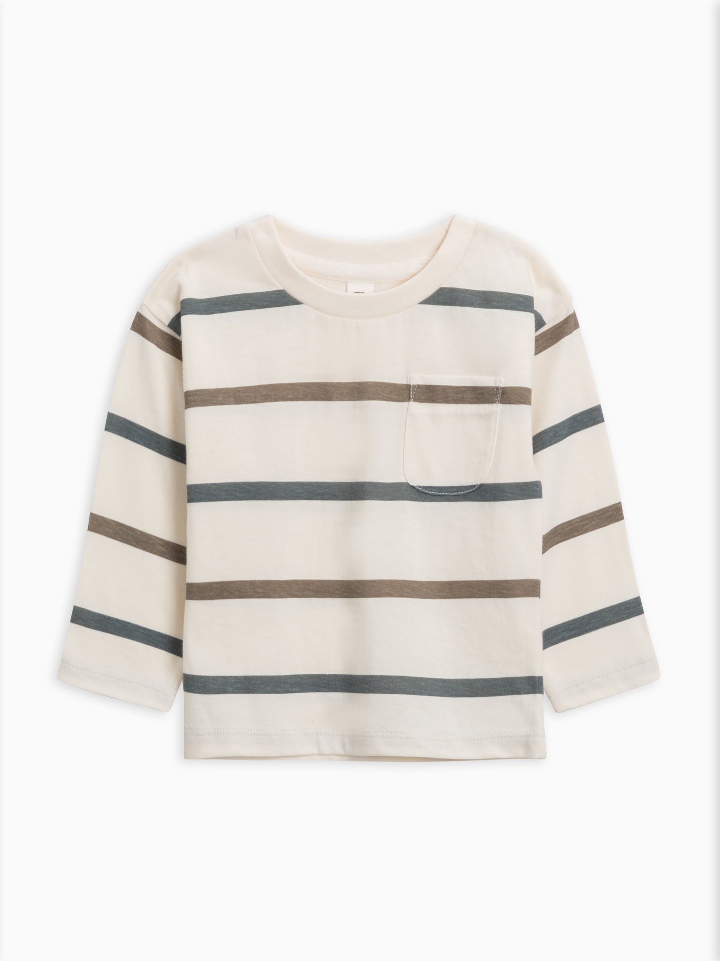 Organic Striped Long Sleeve (6M-6Y)