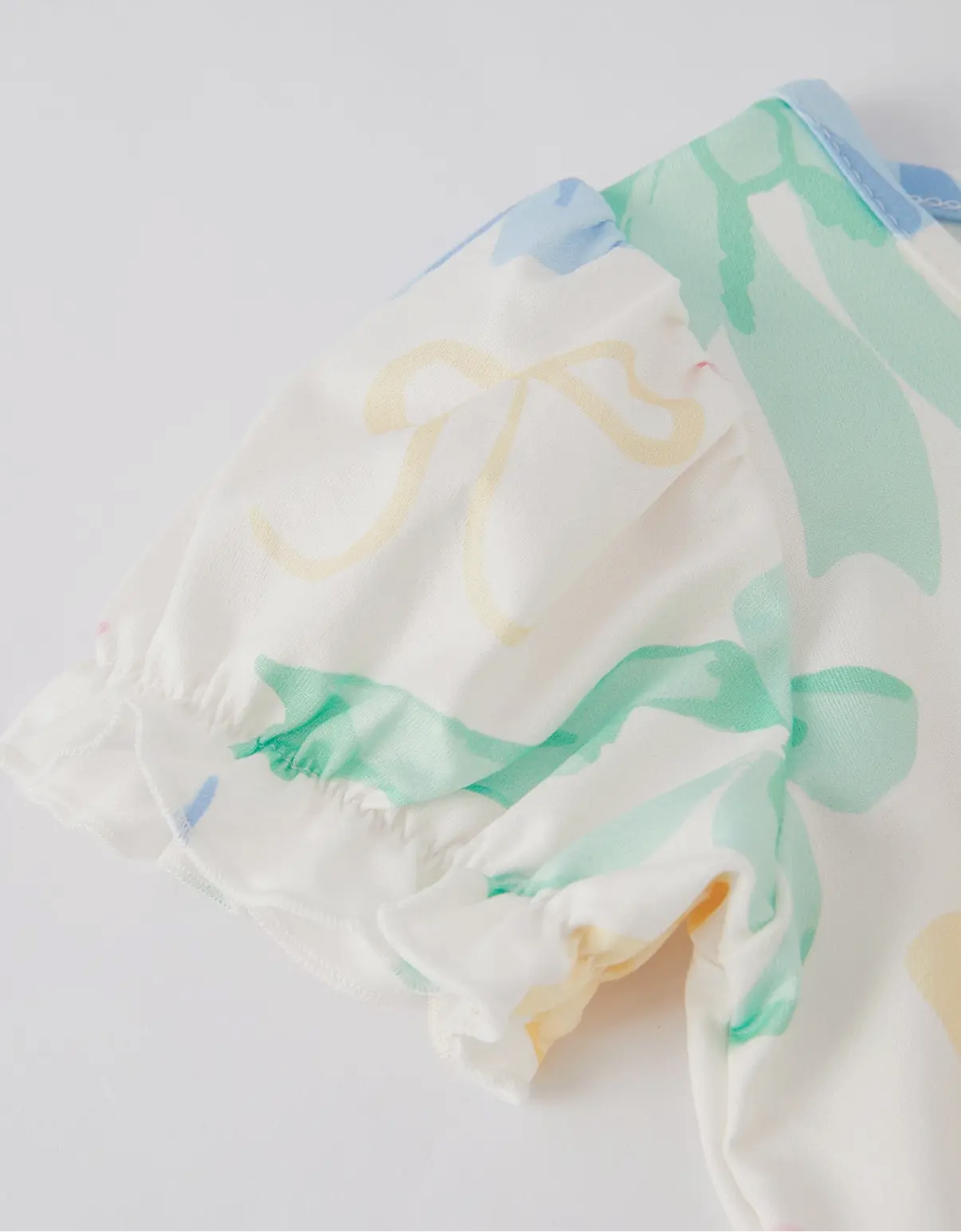 Colorful Bow Print Dress