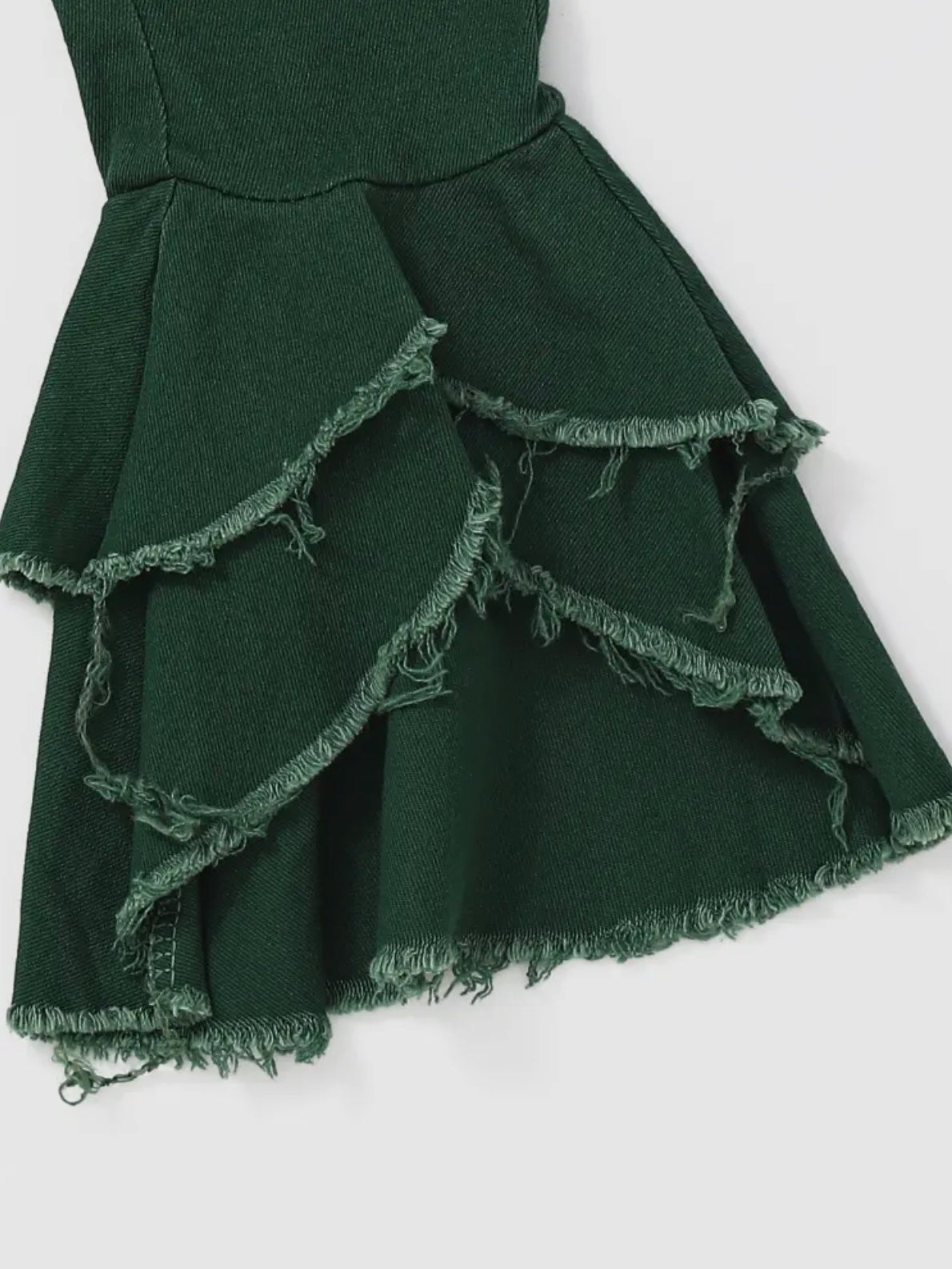 Green Double Layer Jeans (12M-8Y)