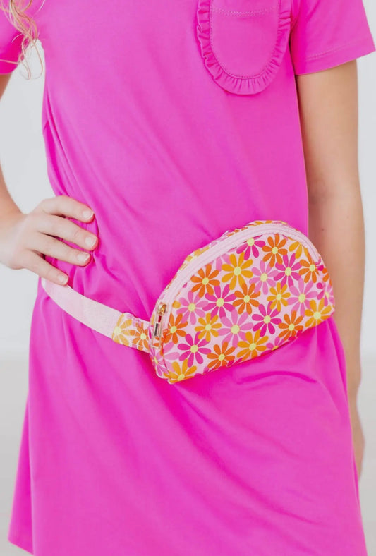 Retro Daisy Belt Bag