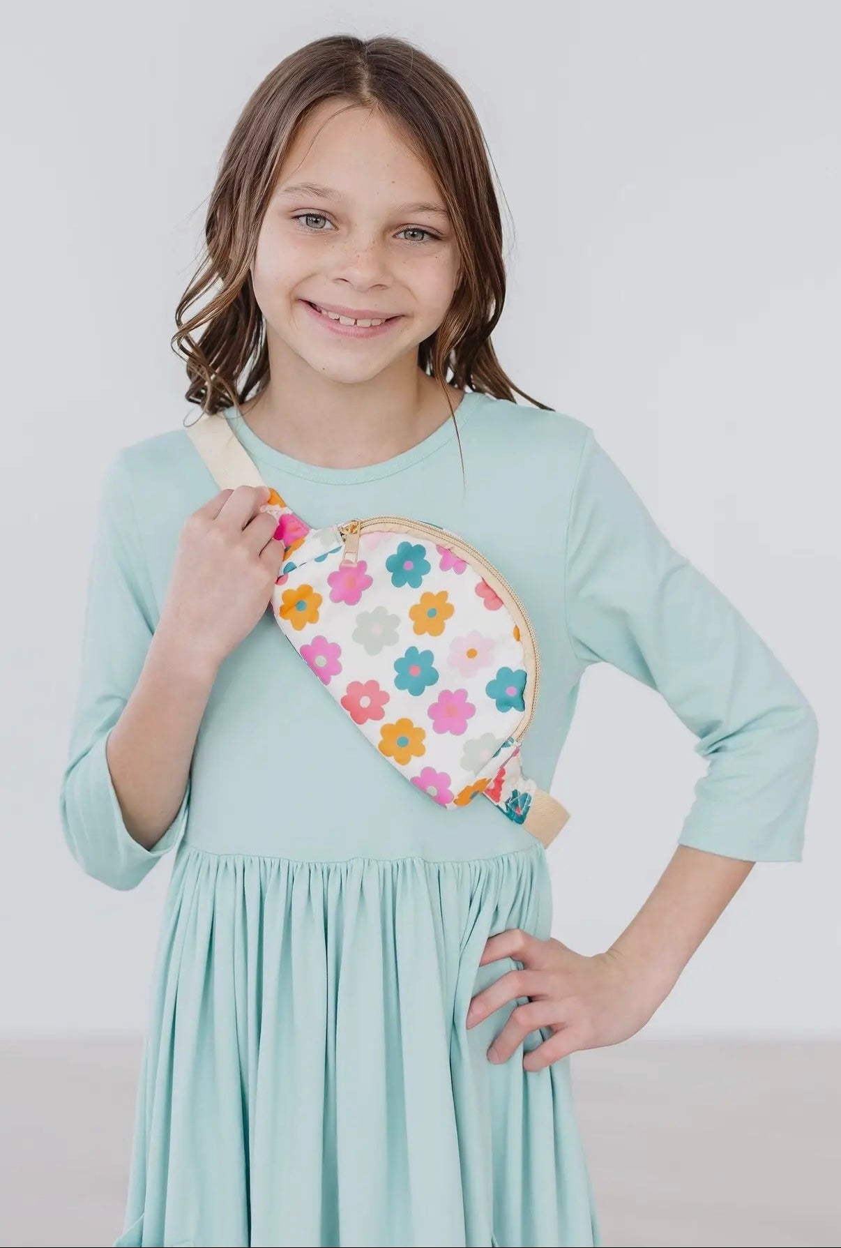 Retro Floral Belt Bag