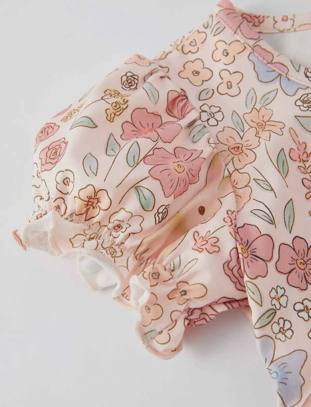 Easter Bunny Floral Dress