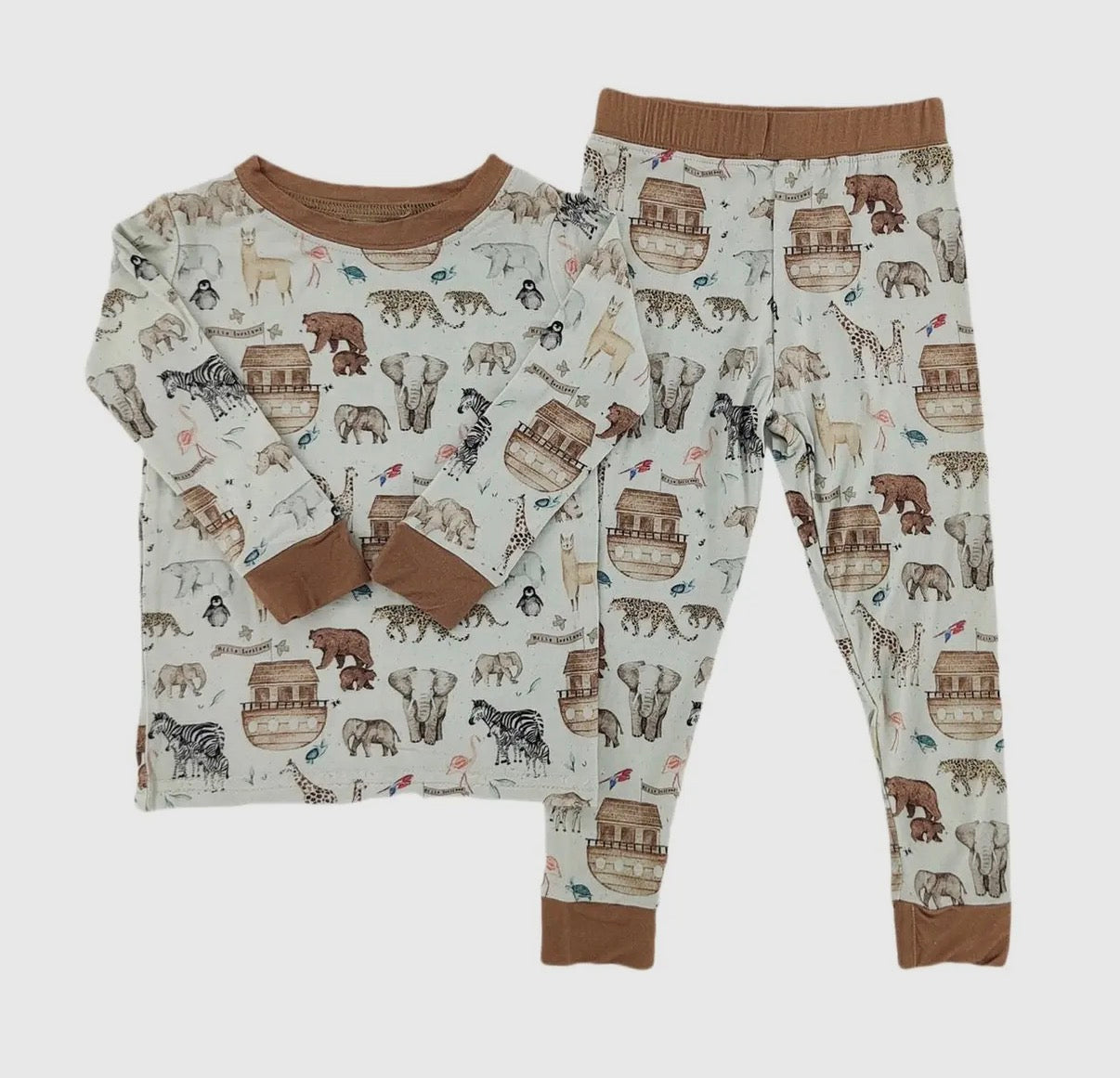 Noah’s Ark Bamboo PJs