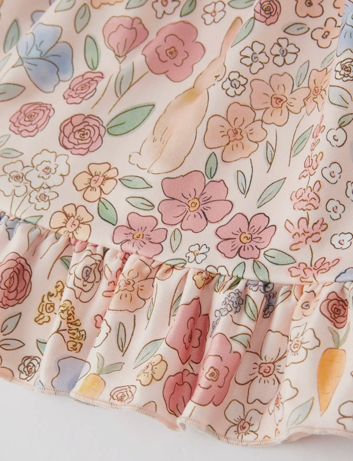 Easter Bunny Floral Dress