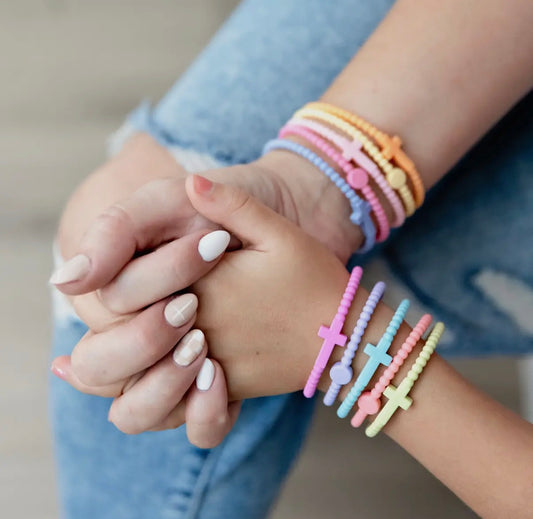 Ryan & Rose Jesus Bracelet- 5 pack Size Extra Small (kids)