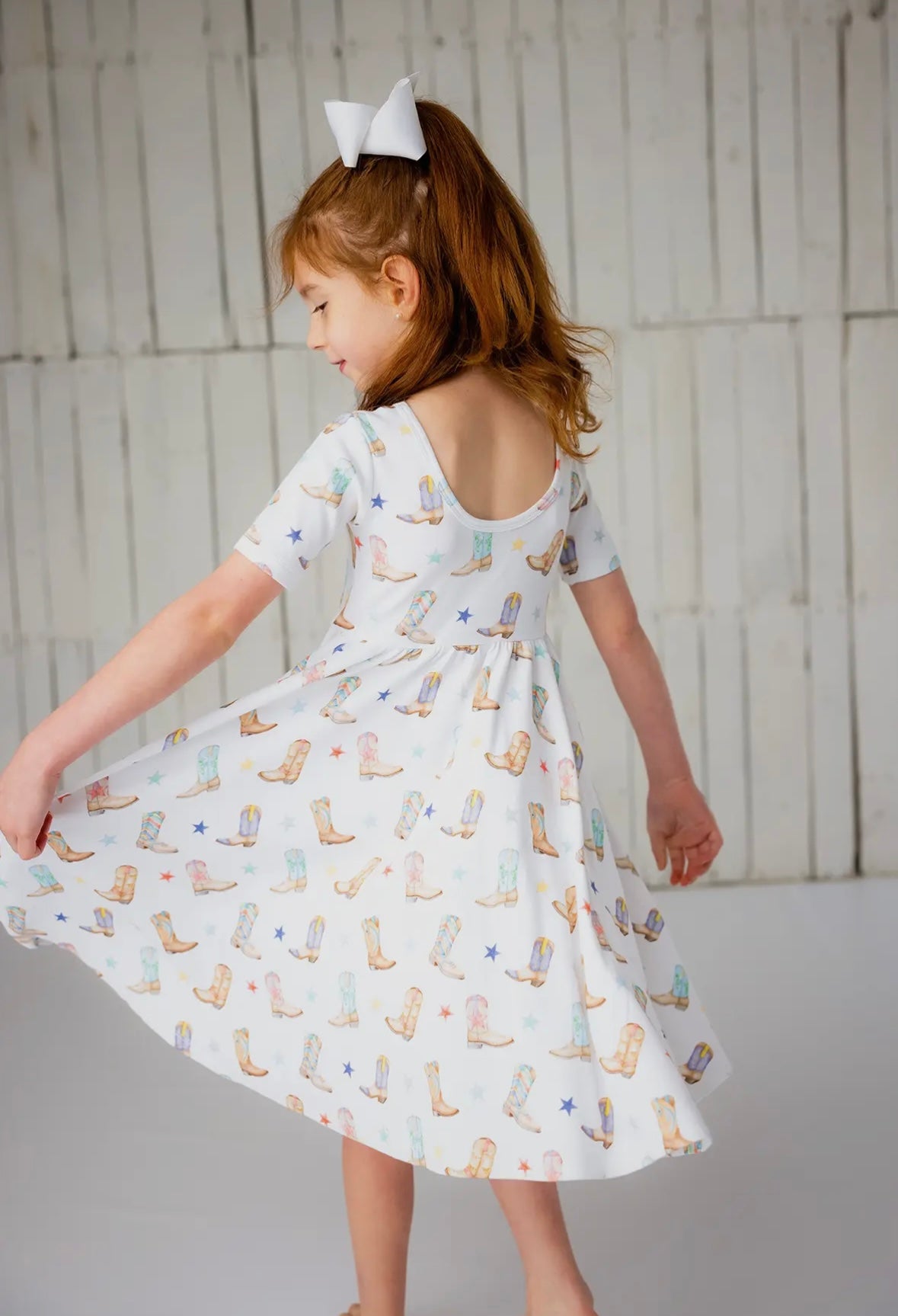 Giddy Up Organic Cotton Dress (2T-7)