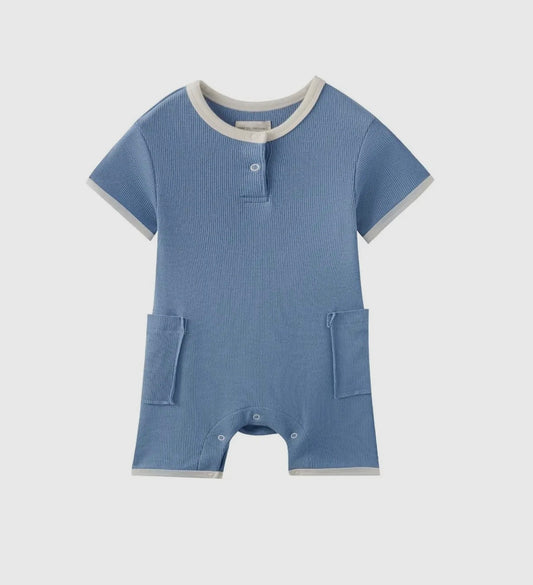 Baby Organic Bamboo Romper (Newborn-24M)