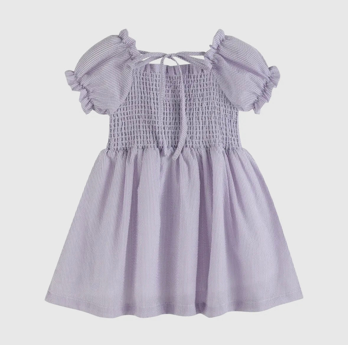 Samantha Smocked Purple Dress (3M-6Y)