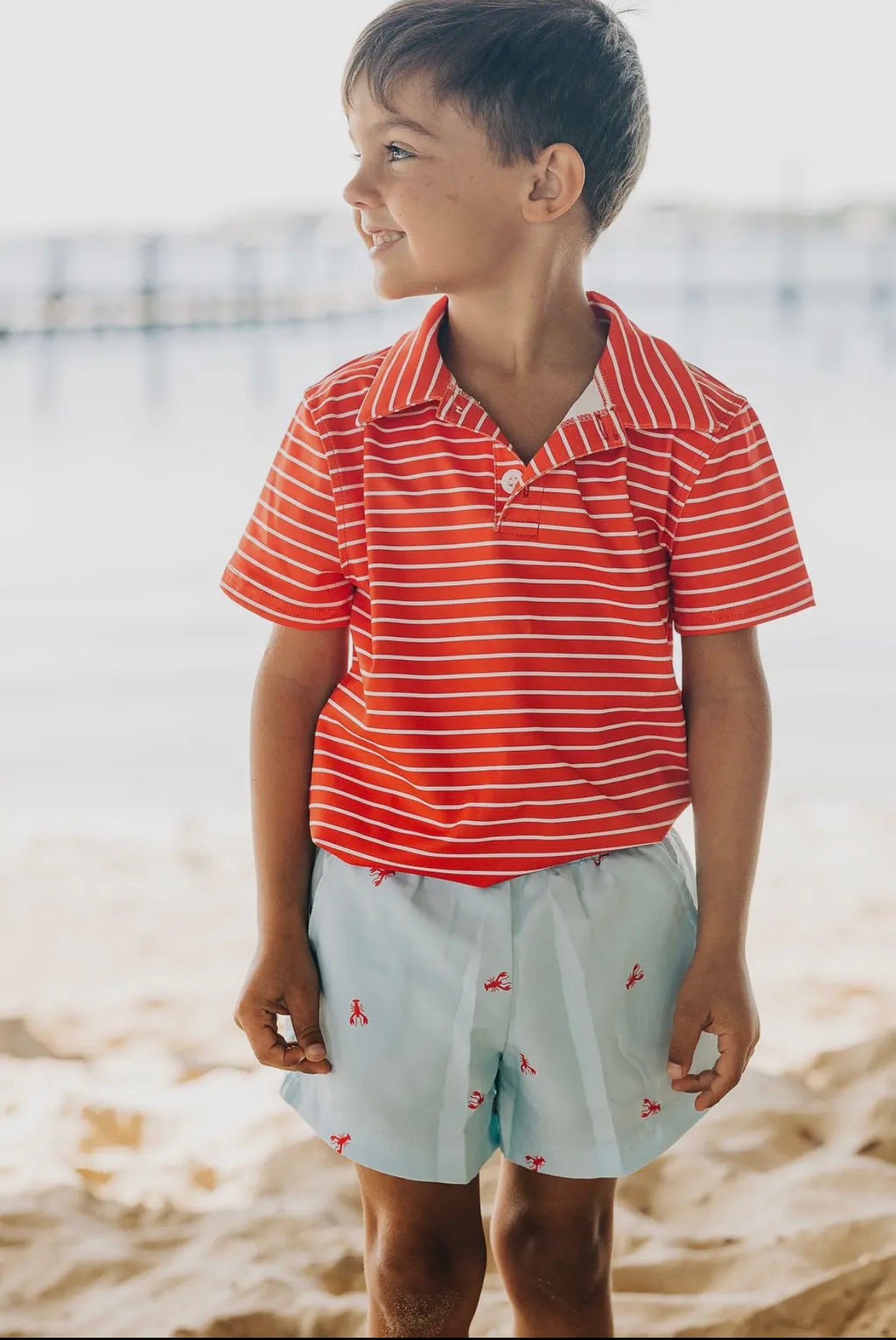 Boy Shorts - Crawfish (12M-7Y)