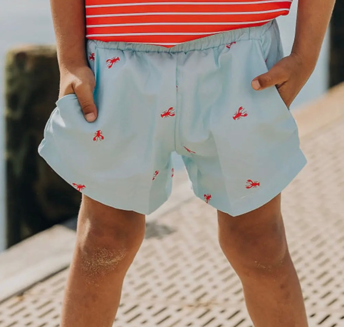 Boy Shorts - Crawfish (12M-7Y)