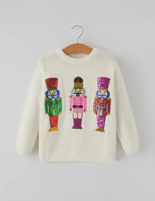 Holiday Sequin Sweater