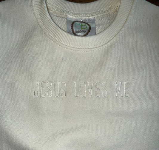 Jesus Loves Me Sweatshirt