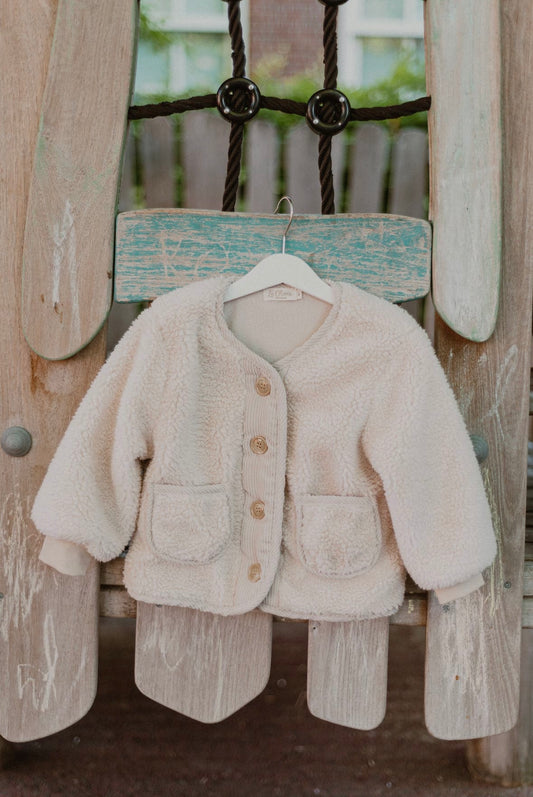 Teddy Jacket - Beige (18M-5T)